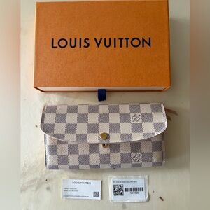 Louis Vuitton Damier Azur Canvas Wallet